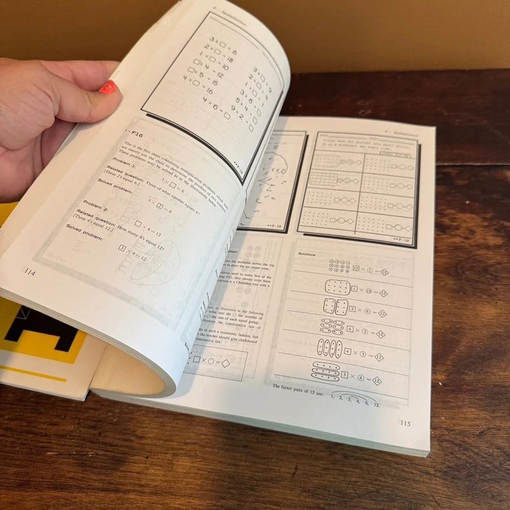 Miquon Math Lab Materials: The Yellow Book & Annotations‎ for Teacher